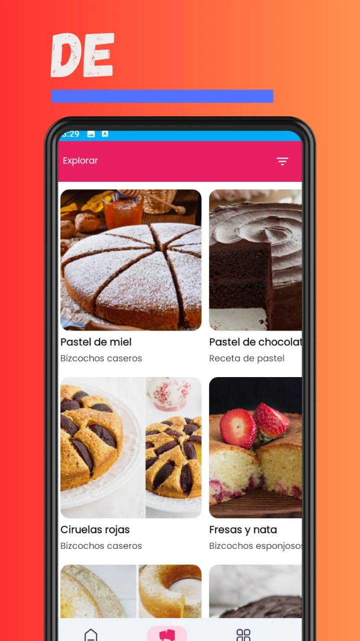 Recetas De Bizcochos Caseros screenshot