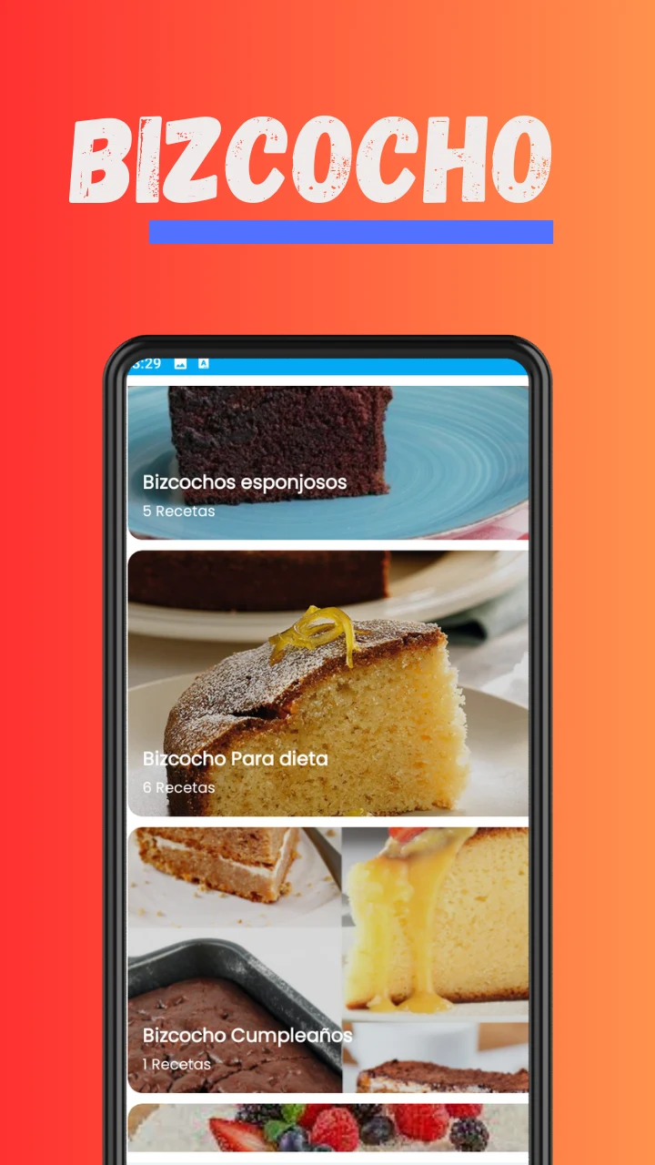 Recetas De Bizcochos Caseros screenshot